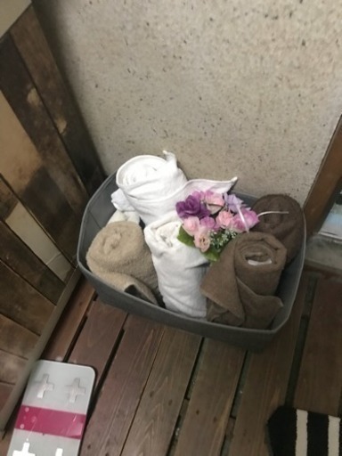 民泊で使ってた寝具シーツ一式、タオルなど