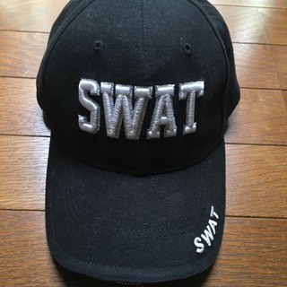 SWAT 黒キャップ