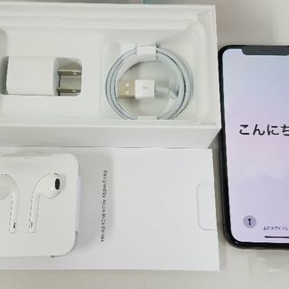 新品同様 iPhone X ソフトバンク おまけ付き 64GB SoftBank アイフォン 10 iphoneX  