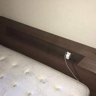 【値下げしました】NITORI セミダブルベッド＜Nスリーププレミアムマットレス＞