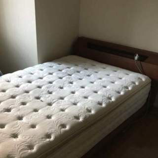 【値下げしました】NITORI セミダブルベッド＜Nスリーププレミアムマットレス＞