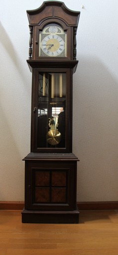 《ドイツ製　アンティーク　大型床置き振り子時計》