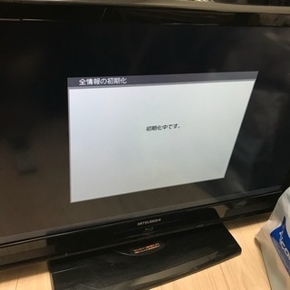 32型テレビ/内蔵HDD500GB/ブルーレイ内蔵/三菱REAL - 1