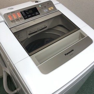 配達無料地域あり＊美品＊Panasonic 2014年製 大容量8キロ