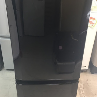 【送料無料・設置無料サービス有り】冷蔵庫 2016年製 MITSUBISHI MR-P15Z-B② 中古