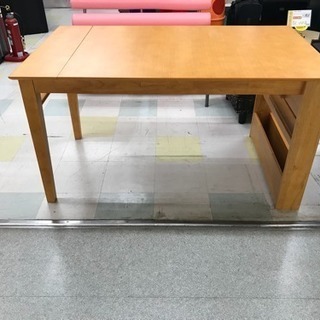 【新品未使用品】伸縮・収納付きダイニングテーブル