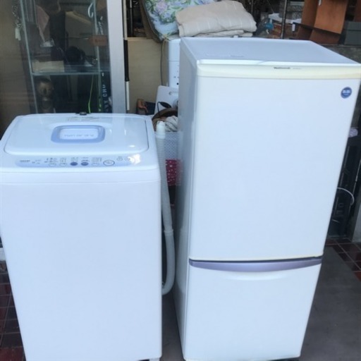 全日本送料無料 冷凍冷蔵庫洗濯機、白物家電2点セット☆該当地域直接配送致します(^-^) 洗濯機