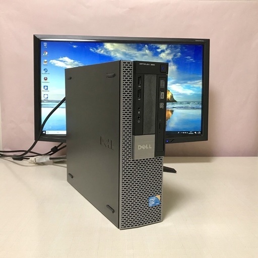 新品SSD 爆速 Optiplex980 Core i7 メモリ8GB デュアルモニタ対応