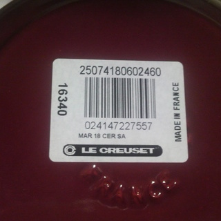 未使用】ル・クルーゼ マルミット18cm 赤 / 調理本2冊とルクルーゼ  