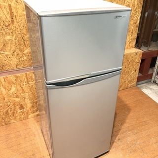 SHARP シャープ SJ-H12W 118L 2ドア 冷凍冷蔵庫