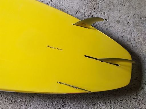 レア物 ジミー・ルイス(Jimmy Lewis) MANO 9’.0” オリジナルFin付き(スタンドアップ パドル・SUP・サップ サーフィン)リペア無し