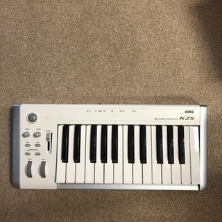 KORG K25 MIDI打ち込み用ミニ鍵盤 2007年購入
