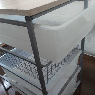 【値下げ】IKEA４段収納・ANTONIUS（アントーニウス）