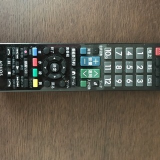 SHARP AQUOS 32Ｖテレビ リモコン付き