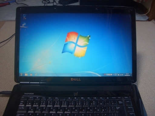 Windows7  ノートパソコン　DLLの　INSPRON 1545