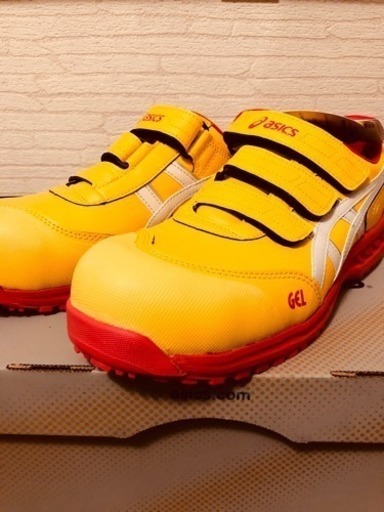 安全靴 asics 25.0cm