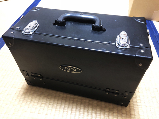 ファイバー製　プロ用  メイクボックス・ブラシスタンドセット