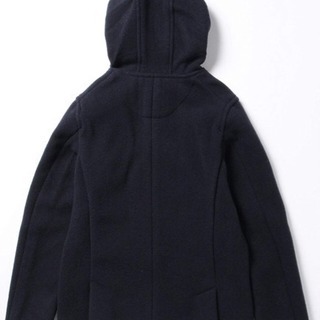 美品 DANTON ダントン ウールモッサシングルフード ネイビー S 38