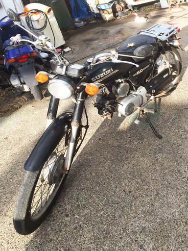 原動機付自転車50cc  スズキ　K50 現状品　☆早い者勝ち！！　エンジンかけてすぐに走ります！