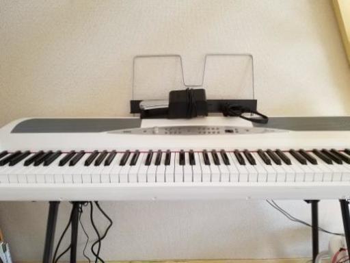 KORG 電子ピアノ SP-280-WH 88鍵 ホワイト KORG 88鍵電子ピアノ
