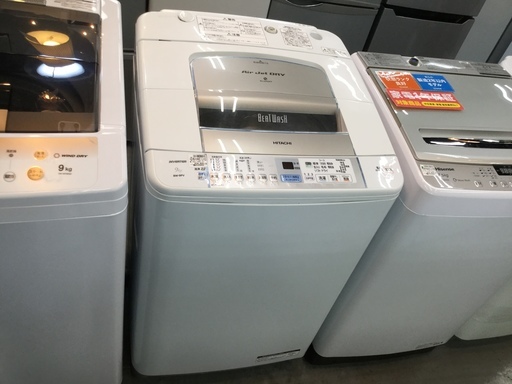 HITACHI 　9.0kg洗濯機　販売中！！