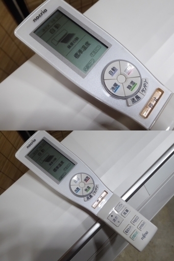 取付込！3ヶ月保証！上位モデル 富士通 nocria 2013年製 完全分解清掃済み！冷暖房エアコン 2.2Kw 6畳～
