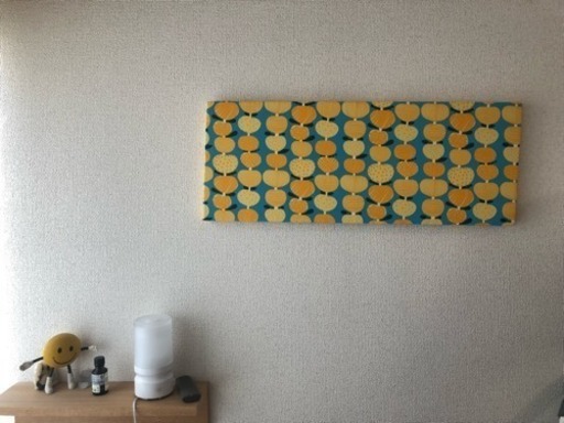 手作りファブリックパネル てつおてつお 新高円寺のインテリア雑貨 小物の中古あげます 譲ります ジモティーで不用品の処分