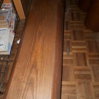 長テーブルセット　ベンチ　椅子付