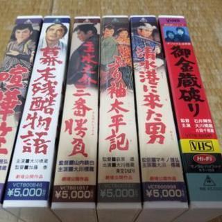 商談中☆時代劇☆大川橋蔵主演作品セットで