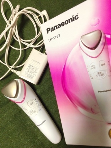 Panasonic イオンエフェクター EH-ST63-P 試してみた】導入美容器