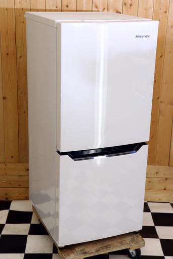 A  2015年製 Hisense ハイセンスジャパン 2ドア冷凍冷蔵庫 130L HR-D1301