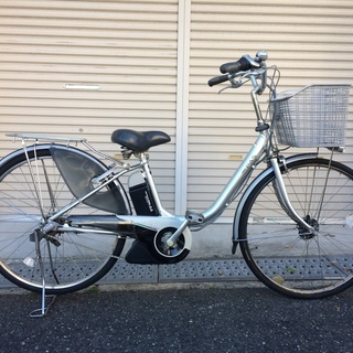 ヤマハ パス 新基準 子供乗せ シルバー 6AH アシスタ ビビ 神戸市 電動 
