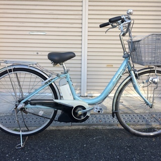 ヤマハ　パス　リチウム　26インチ　水色　アシスタ　ビビ　神戸市　電動自転車　地域限定