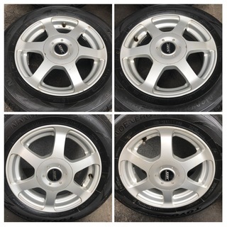 値下げ バリ山　185/65R14 86S TOYO NANOENERGY 3 PLUS　2016年製　ENKEI　14×6　10穴マルチ
