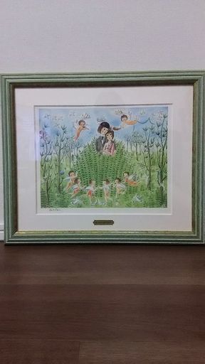 レイモン・ペイネ Raymond Peynet 『花の妖精に守られて』