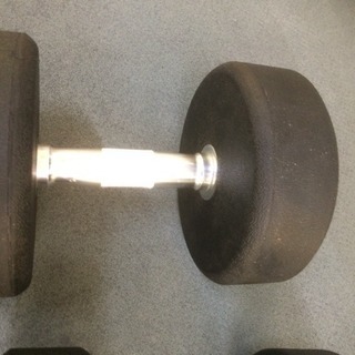 ラバーダンベル22.5kg 2個 WEIMALL ダンベル 22.5kg 2個セット 合計 45kg 転がらない