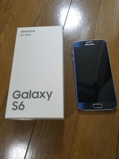 SG-05G Galaxy S6 ギャラクシー　付属品、ケース付き