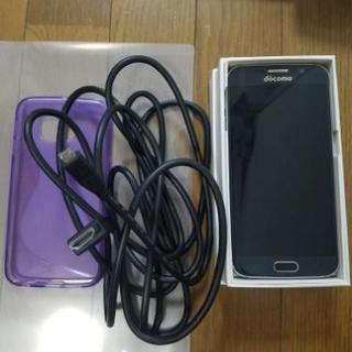 SG-05G Galaxy S6 ギャラクシー　付属品、ケース付き