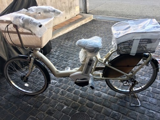 ブリヂストン BRIDGESTONE電動アシスト自転車（22型） アイボリー