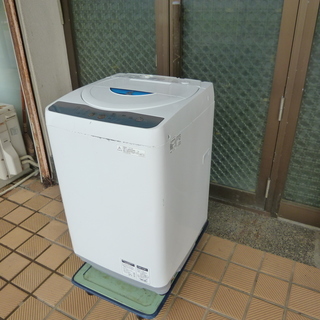 ★☆ SHARP シャープ 全自動洗濯機 ES-GE55L-A ...
