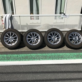 スタットレスタイヤ+ホイール セレナC25で使用