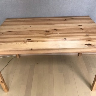IKEAダイニングテーブル(傷、汚れあり)[取引中]