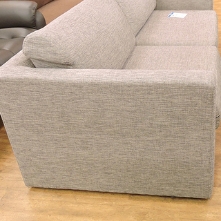 ライトグレー 3人掛けソファ 札幌 取り引き限定 3人掛けソファー引取り限定