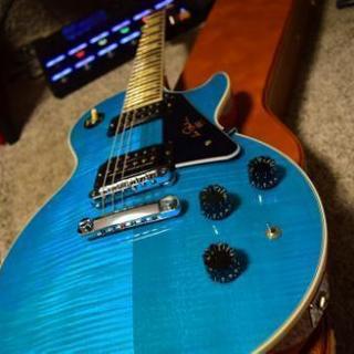   値下げしました！ 【Gibson Les Paul Signature 2014 Carribean Blue   】   レスポール ギブソン ギター

青 ブルー