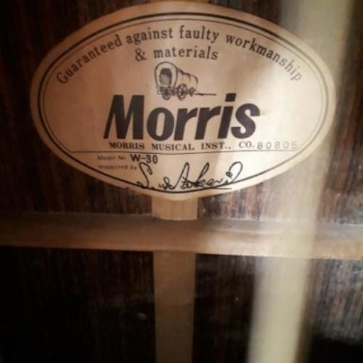 Morris モーリスW-30 アコースティックギター - メルカリ 【リブラ店 
