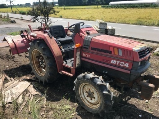 三菱 MT24D エンジン1発始動 トラクター 4WD 中古