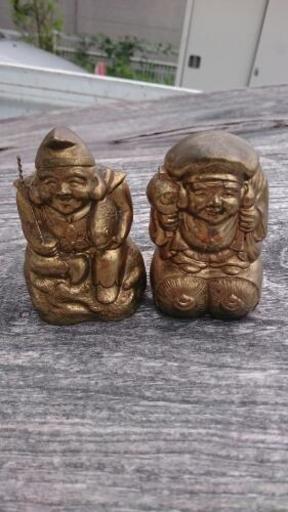 大黒様と恵比寿様 お二人一緒で アース1 盛岡のその他の中古あげます 譲ります ジモティーで不用品の処分