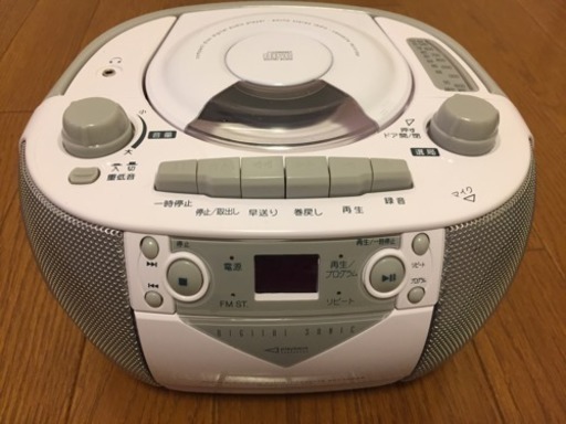 CD,カセットレコーダー