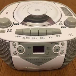 CD,カセットレコーダー