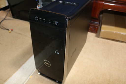 DELL Studio XPS Windows10Pro,ダブルドライブ メモリ8Gに増設。